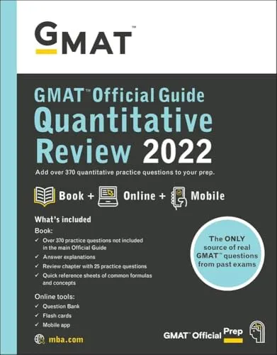 Produktbild GMAT Official Guide Quantitative Review 2022: Book + Online Question Bank