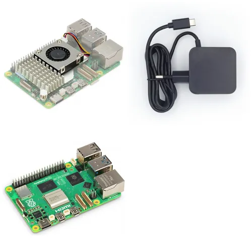 Raspberry Pi 5 mit 4GB RAM und Active Cooler Kit - Computer - Komplettset mit Raspberry Pi 5, 4GB RAM und aktivem Kühler für optimale Leistung und sofortige Inbetriebnahme.