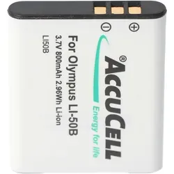 AccuCell Akku passend für Panasonic VW-VBX090 Akku kompatibel zu HX-WA2, HX-WA20, HX-WA30