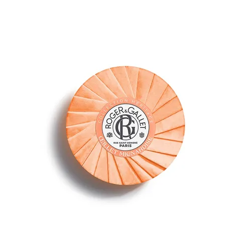 Saponetta Di Benessere Œillet Mignardise R&g 100g - Luxuriöse Seife mit zartem Nelken-Duft, perfekt für entspannende Wellnessmomente und ein schönes Badezimmer-Accessoire.