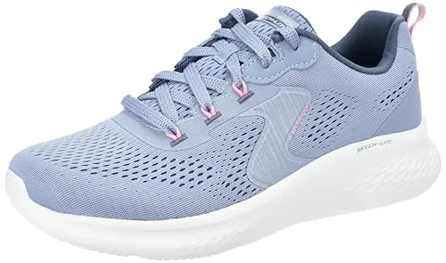 SKECHERS Damen Skech-LITE PRO Schuhe - Schieferrosa, 39 EU - Damen-Sneaker mit superleichtem Design und optimaler Dämpfung für maximalen Komfort bei jedem Schritt.