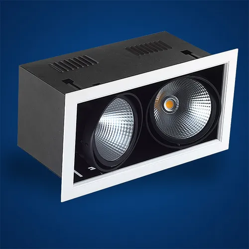 2x 35W Einbauleuchte Kardan 4200 Lumen 4000K Neutralweiß