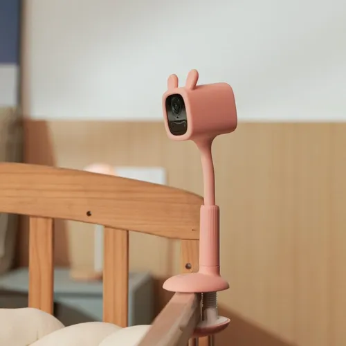 EZVIZ BM1 Akkubetriebenes Kamera-Babyfon, Pink in pink von EZVIZ