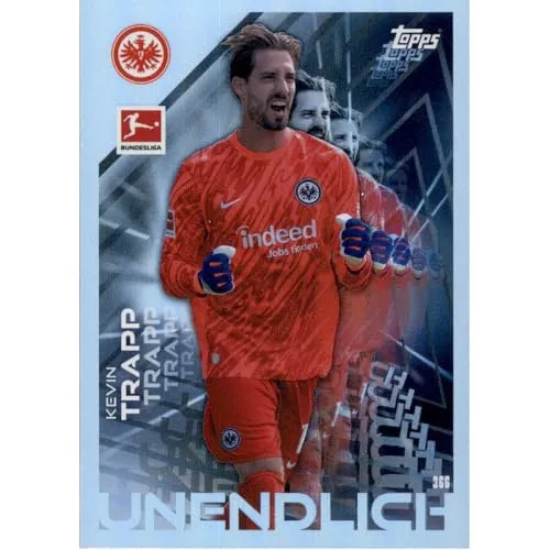 Kevin Trapp - Unendlich - 2024/2025 - Topps Match Attax Bundesliga Sammelkarten Pack mit exklusiven Sleeves von collect-it.de MY HOME OF CARDS + TOYS für optimalen Schutz und Sammlerwert.