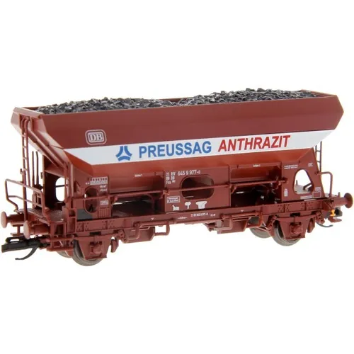 Tillig 17526 Selbstentladewagen Fcs 092 „PREUSSAG“, DB, Ep. IV TT + Neu