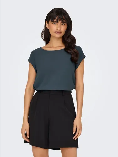 Produktbild ONLY Kurzarmbluse ONLVIC – feminines Blusenshirt in lockerer Form Materialmix, regular fit