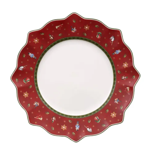 Villeroy & Boch Speiseteller Toy's Delight 29 cm in rot von Villeroy & Boch