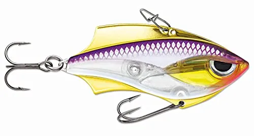 Rapala - Rap-V Blade Angelköder - Angelzubehör für Raubfische - Süßwasser Spinnköder - Variable Lauftiefe - Fischköder 6cm, 14g - Hergestellt in Estland - Ghost