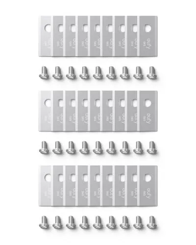 eufy Ersatzklingenbox: 3*(9 Rasenmäherklingen und 9 Schrauben) kompatibel mit eufy E15&E18