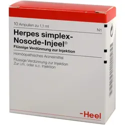 Herpes Simplex Nosode Injeel Ampullen von Heel