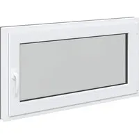 vidaXL Kellerfenster RISOR Anthrazit 120 x 60 cm - Modernes Untergeschossfenster aus PVC und Glas, das Licht hereinlässt und mit seinem minimalistischen Design stilvolle Akzente setzt. Ideal für praktische Nutzung in Untergeschossen und pflegeleicht.