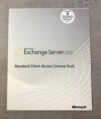 Microsoft Exchange Server 2010 Standard von Microsoft
