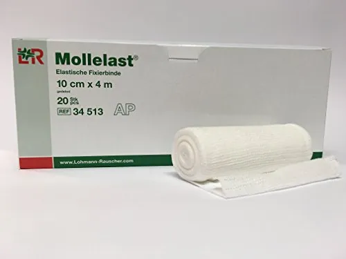 Lohmann & Rauscher Mollelast Fixierbinde 10cm x 4 m 20 Stück
