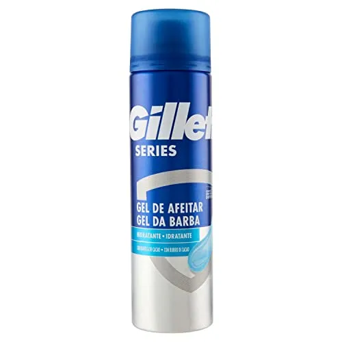 Produktbild Gillette Series Feuchtigkeitsspendendes Rasiergel mit Kakaobutter für Herrenrasierer, 200 ml