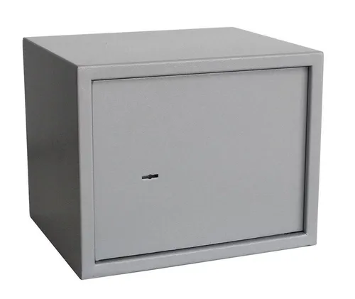 SAFE-3998 MIDI Wandtresor mit manuellem Schloss - Sicherer Wandsafe für Büro und Zuhause: Ideal für Wertgegenstände wie Schmuck und Dokumente. Robuste Bauweise mit 4 mm Türstärke und praktischem Schlüsselverschluss.