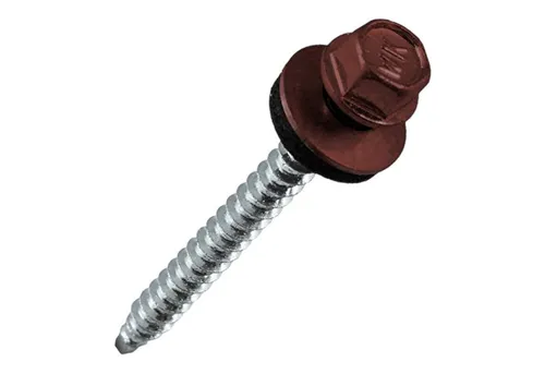 Schrauben-Set 250 Stück Trapezblechschrauben Bohrschrauben 4,8 x 35mm Ral 3009