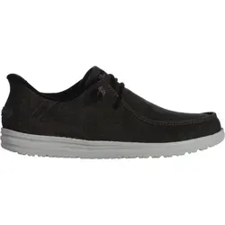 Skechers Slip-ins Relaxed Fit: Melson - Coronado schwarz-grau 42 - Halbschuhe für Herren mit exklusivem Heel Pillow™ für sicheren Halt und Skechers Air-Cooled Memory Foam® für optimalen Komfort. Einfaches Anziehen dank Slip-in Design und maschinenwaschbar für einfache Pflege.