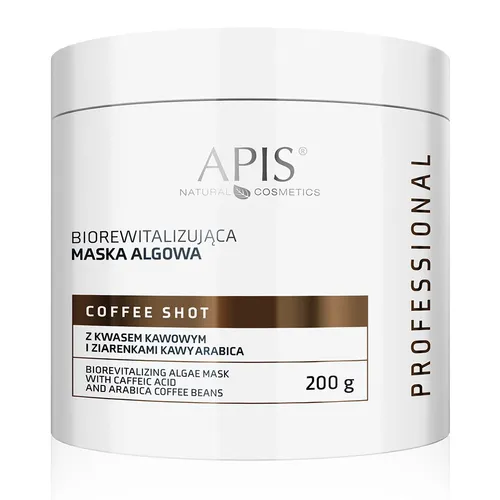 APIS Coffee Shot biorewitalizująca maska algowa z kwasem kawowym i 5901810008802