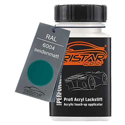 TRISTARcolor RAL 6004 Blaugrün seidenmatt Lackstift 50 ml schnelltrocknend