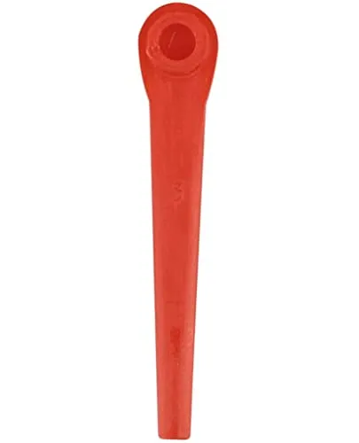 EVEHAP 100 Stück Kunststoffmesser Kompatibel mit Rasentrimmer Gardena EasyCut 23/18V, SmallCut 23/18V, ComfortCut 23/18V, Ersatzmesser RotorCut fur Gardena Rasentrimmer und Akkutrimmer