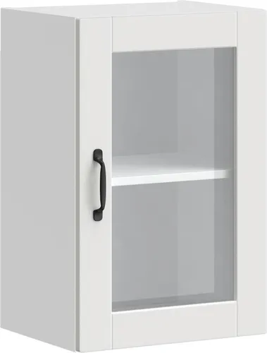vidaXL Küchen-Hängeschrank Porto Weiß mit Glastür von vidaXL