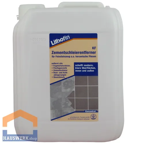 Lithofin KF Zementschleierentferner Rostentferner Kalkentferner Mörtel 5 Liter