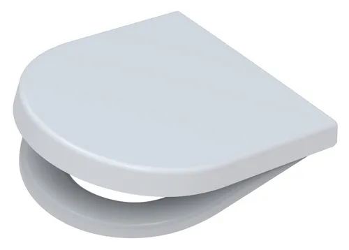 Pagette WC-Sitz S3 mit Absenkautomatik und Klick-o-matik - Duroplast WC-Sitz in D-Form für Erwachsene, mit praktischer Absenkautomatik und innovativer Klick-o-matik für einfachen Austausch.