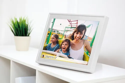 Braun DigiFrame 1019 WiFi - 25,7cm (10,1 Zoll) digitaler Bilderrahmen, kabelloses Teilen von Bildern und einfaches Setup