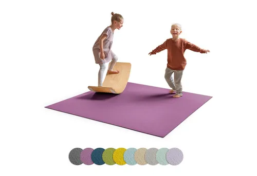 Ehrenkind Spielmatte Krabbelmatte Rutschfest - Hochwertige Spielunterlage für Babys - Spielmatten, rutschfeste Krabbelmatte aus Deutschland, ideal für sicheres Spielen und Krabbeln mit einer Größe von 80x80 cm.