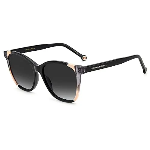 Carolina Herrera Her Ch 0061/s KDX/9O BLACK NUDE Sunglasses Unisex Acetate, Standard, 16
