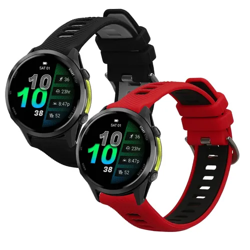 2x Uhrenarmband für Garmin Forerunner 970 Forerunner 570 47mm Venu 3 Armband