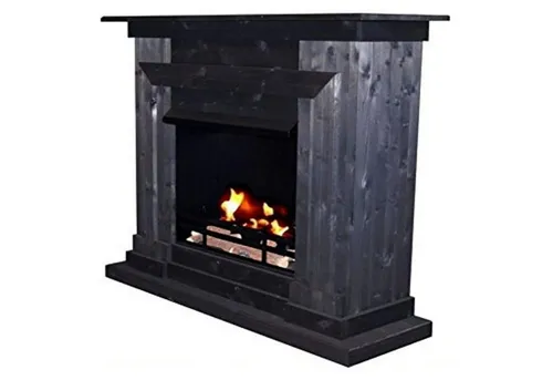 Kaminbau Mierzwa Echtfeuer-Dekokamin Berlin Deluxe