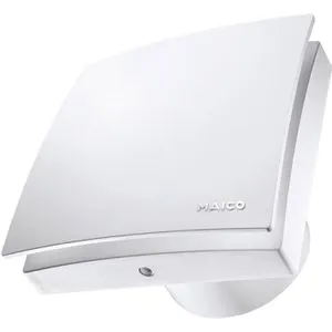 Maico ECA 100 ipro KF Lüfter mit Lichtsensor - Lüftungstechnik mit Lichtsensor und Innenverschluss, sorgt für optimale Belüftung und passt die Geschwindigkeit automatisch an die Lichtverhältnisse an.