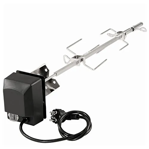 BBQ-Toro Edelstahl Grillspieß Set für Weber Spirit Gasgrill - Grilldrehspieße, ideal für Weber Spirit E 200/300 Serie, mit 10 kg Tragkraft und robuster Edelstahl-Bauweise für perfekte Grillgerichte.