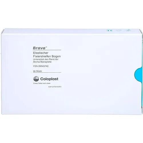 Brava elastischer Fixierstreifen gebogen von Coloplast