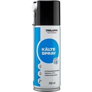 Teslanol Eisspray Kältespray, bis -50°C, zur Kühlung von Bauteilen, 200ml