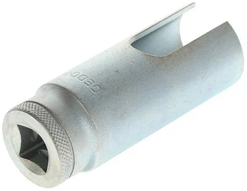 GEDORE Eckventil-Steckschlüssel - 1/2 Zoll Nuss, 10 mm Antrieb, hochwertiger verzinkter Stahl für schonende Montage und optimale Kraftübertragung