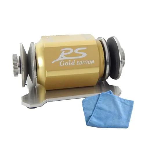 Duke-Handel Messerschärfer Rollenschärfer - Messerschärfer für Hobby- und Profiköche, wasserfest und ideal für den Dauereinsatz. Schärft mit balligem/konvexem X-Schliff für maximale Winkelstabilität.