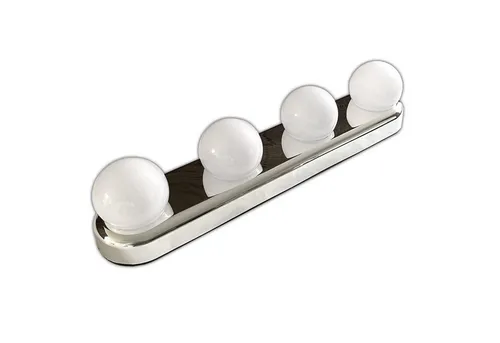 HAC24 LED Spiegelleuchte LED Spiegellampe Schminklicht Spiegel Kosmetik Make Up Leuchte Lampe, mit Saugnäpfen