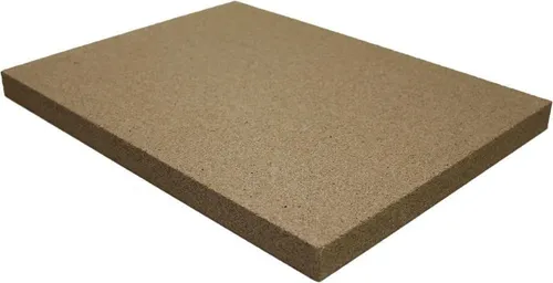Sendeo Feuerraumplatten Vermiculite-Platte SENDEO 30 mm Stärke, 400 x 300 mm 2 Stück, besonders hochwertig und stabil