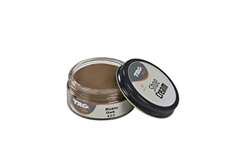 TRG the One Shoe Cream, Creme für Leder und Kunstleder, Braun (177 Oak), 50 ml