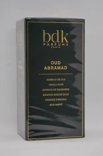 BDK Parfums Oud Abramad Eau De Parfum 100 ml - Unisex Eau De Parfum mit intensivem Oud-Duft, ideal für besondere Anlässe und selbstbewusste Auftritte.