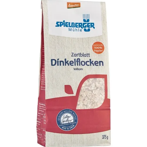 Dinkelflocken Zartblatt 375g | SPIELBERGER MÜHLE
