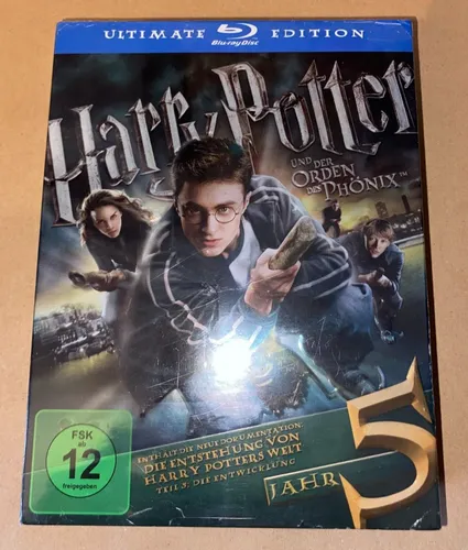 Harry Potter und der Orden des Phoenix - Ultimate Bluray Edition - Neu & OVP
