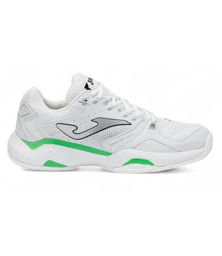 Joma Tennisschuhe Master 1000 Clay/Sandplatz 2025 - Herren Größe 44 - Hochwertige Tennisschuhe für Sandplatz und Padel-Tennis mit atmungsaktivem VTS-Perforationssystem für optimale Feuchtigkeitsregulierung und Stoßdämpfung durch flexible Phylon-Zwischensohle.