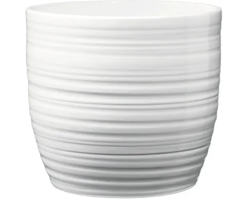 Blumentopf Soendgen Bergamo Pure Keramik Ø 13 cm H 12 cm weiß