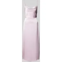 Vila Maxikleid VIRAVENNA - Rückenfrei in Pastelllila, Größe 40 - Elegantes Maxikleid aus recyceltem Material, ideal für besondere Anlässe. Rückenfreies Design und pflegeleicht - ein Must-Have für deinen Kleiderschrank!