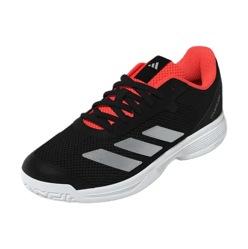 adidas Tennisschuhe Courtflash Allcourt 2025 schwarz/rot Kinder, Größe Euro (US): 35,5 (3,5)
