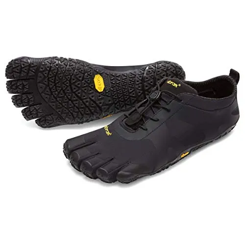 Vibram Fivefingers Herrenschuhe V-ALPHA Schwarz 43 - Herren-Sportschuhe für Outdoor-Training und Trekking, mit 3,7-mm-Sohle für optimale MEGAGRIP-Traktion. Ideal für Fitness und Erkundungen. Jetzt versandkostenfrei auf Spartoo.de erhältlich!