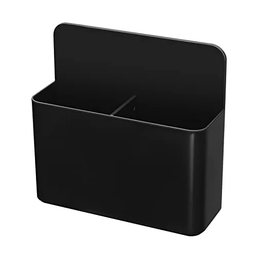 Starker magnetischer Aufbewahrungshalter, Wand-Organizer, kein Bohren, magnetisches Regal, Wand-Organizer für Whiteboard-Zubehör, Küchenutensilien und Bürobedarf für Zuhause, Büro und Schule, Schwarz